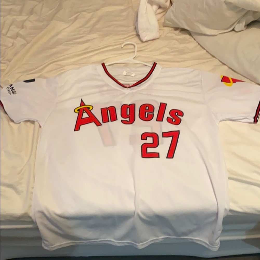 MIKE TROUT ANGELS JERSEY